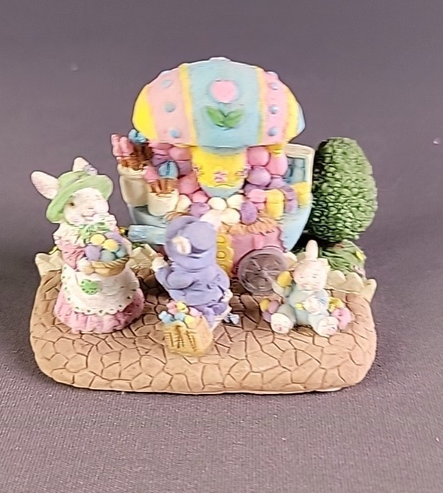 Cottontale Cottages Garden Shoppe Easter Village 1999 Lot Of 3 Shoppes
