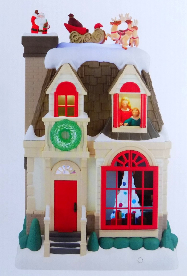 Hallmark Up On The House Top Christmas Table Decoration Light Motion Sound 2025