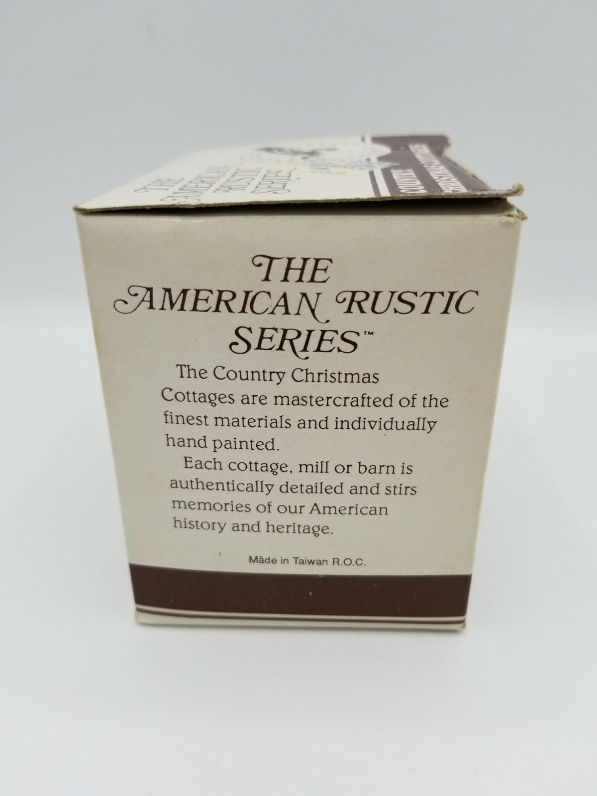 Vtg RSVP The American Rustic Series Country Christmas Cottages Country Church