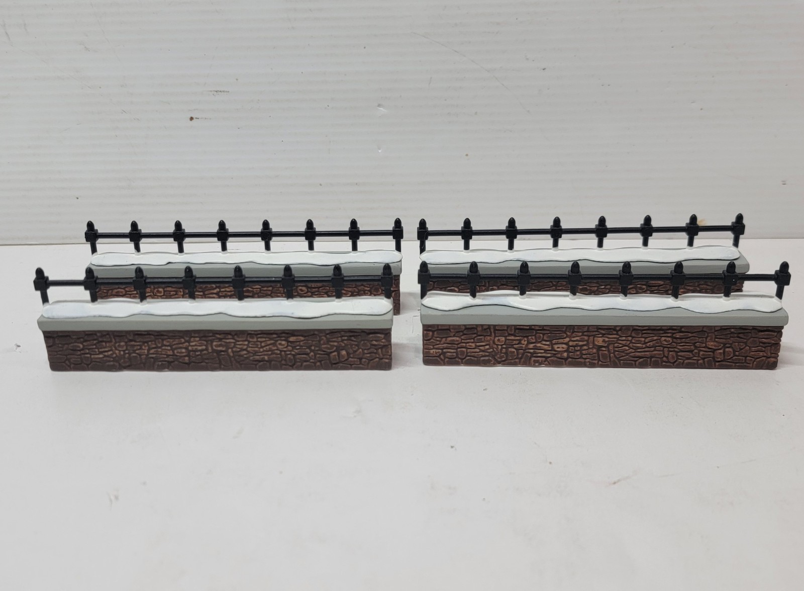 Dept 56 Heritage Village Dickens Village Churchyard Fence Extensions 4pcs 5807-6